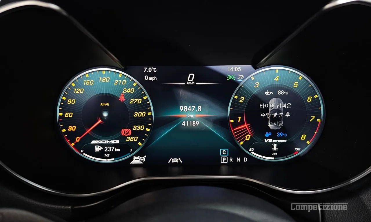 MERCEDES-AMG GT C ROADSTER 4.0 V8